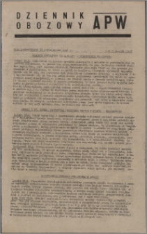 Dziennik Obozowy APW 1945.10.22, R. 2 nr 226