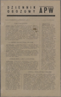 Dziennik Obozowy APW 1945.10.29, R. 2 nr 232