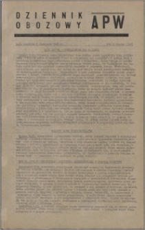 Dziennik Obozowy APW 1945.11.08, R. 2 nr 240