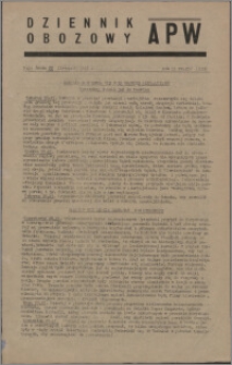Dziennik Obozowy APW 1945.11.28, R. 2 nr 257