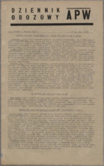 Dziennik Obozowy APW 1945.12.04, R. 2 nr 262