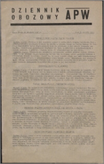 Dziennik Obozowy APW 1945.12.19, R. 2 nr 275