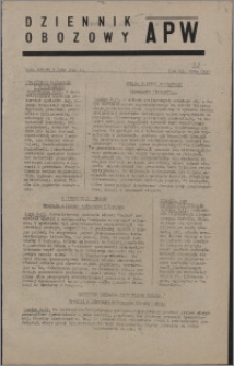 Dziennik Obozowy APW 1946.02.09, R. 3 nr 32