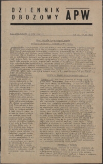 Dziennik Obozowy APW 1946.02.11, R. 3 nr 33