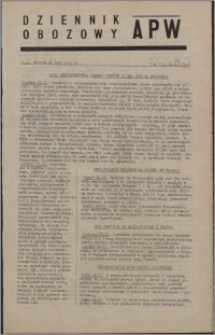 Dziennik Obozowy APW 1946.02.12, R. 3 nr 34