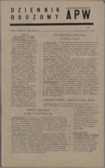 Dziennik Obozowy APW 1946.02.16, R. 3 nr 38