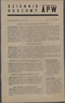 Dziennik Obozowy APW 1946.02.25, R. 3 nr 44