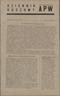 Dziennik Obozowy APW 1946.02.27, R. 3 nr 46