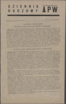Dziennik Obozowy APW 1946.03.01, R. 3 nr 48