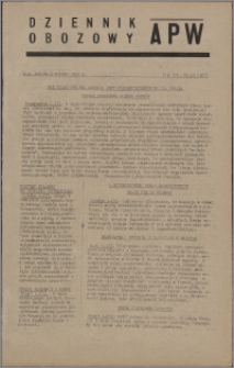 Dziennik Obozowy APW 1946.03.02, R. 3 nr 49