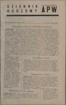 Dziennik Obozowy APW 1946.03.04, R. 3 nr 50