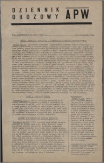 Dziennik Obozowy APW 1946.03.11, R. 3 nr 56