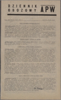 Dziennik Obozowy APW 1946.03.14, R. 3 nr 59