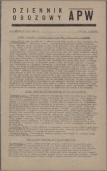 Dziennik Obozowy APW 1946.03.19, R. 3 nr 63