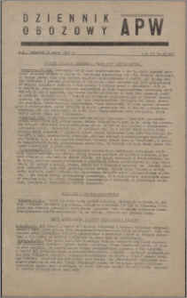 Dziennik Obozowy APW 1946.03.21, R. 3 nr 65