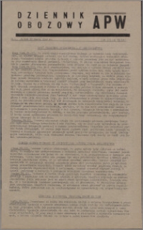 Dziennik Obozowy APW 1946.03.29, R. 3 nr 72