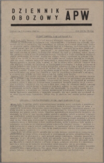 Dziennik Obozowy APW 1946.04.03, R. 3 nr 76