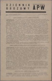 Dziennik Obozowy APW 1946.04.09, R. 3 nr 81