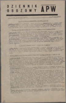 Dziennik Obozowy APW 1946.04.12, R. 3 nr 84