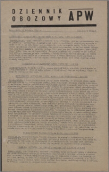 Dziennik Obozowy APW 1946.04.13, R. 3 nr 85
