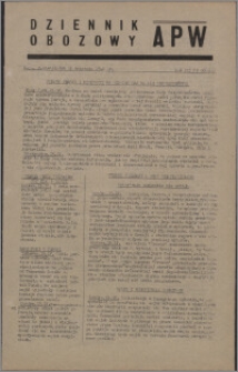 Dziennik Obozowy APW 1946.04.15, R. 3 nr 86
