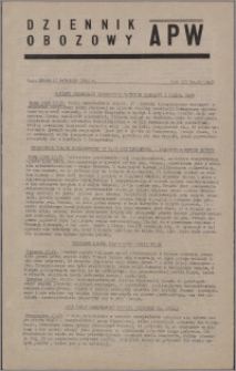 Dziennik Obozowy APW 1946.04.17, R. 3 nr 88