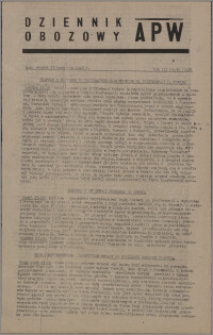 Dziennik Obozowy APW 1946.04.23, R. 3 nr 90