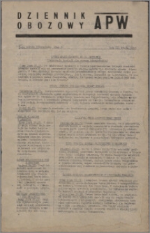 Dziennik Obozowy APW 1946.04.27, R. 3 nr 94