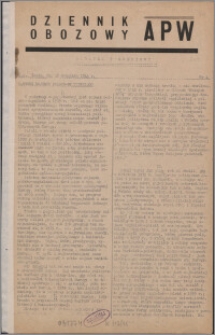 Dziennik Obozowy APW : dodatek tygodniowy 1944 nr 4