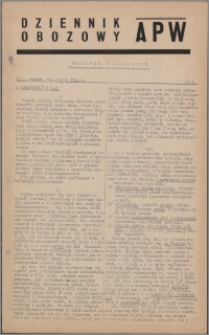 Dziennik Obozowy APW : dodatek tygodniowy 1944 nr 6