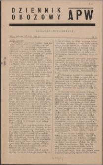 Dziennik Obozowy APW : dodatek tygodniowy 1944 nr 9