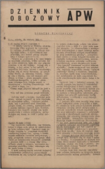 Dziennik Obozowy APW : dodatek tygodniowy 1944 nr 13