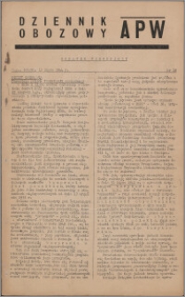 Dziennik Obozowy APW : dodatek tygodniowy 1944 nr 16