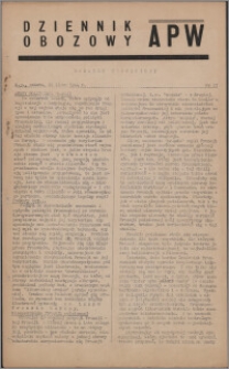 Dziennik Obozowy APW : dodatek tygodniowy 1944 nr 17