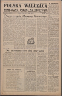 Polska Walcząca - Kombatant Polski na Obczyźnie 1949.02.05, R. 11 nr 5
