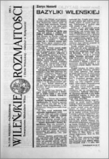 Wileńskie Rozmaitości 1993 nr 5 (19) wrzesień-październik