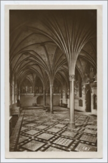 Marienburg (Westpr.) Kapitelsaal im Hochschloss. Wiederhergegestellt 1886-1890 durch Conrad Steinbrecht : die Hochmeisterbilder nach alten Befunde von Hermann Schaper