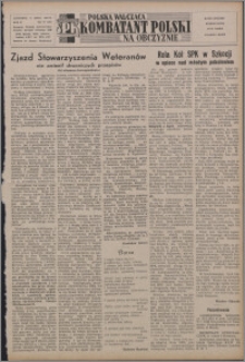 Polska Walcząca - Kombatant Polski na Obczyźnie 1952.07.06, R. 4 nr 27 (140)