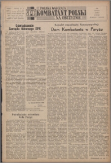 Polska Walcząca - Kombatant Polski na Obczyźnie 1952.12.07, R. 4 nr 42 (155)