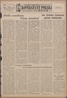 Polska Walcząca - Kombatant Polski na Obczyźnie 1953.01.11, R. 5 nr 1 (158)