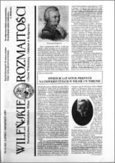Wileńskie Rozmaitości 1997 nr 4 (42) lipiec-sierpień