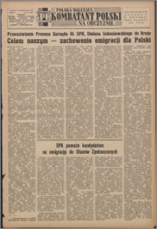 Polska Walcząca - Kombatant Polski na Obczyźnie 1953.10.18, R. 5 nr 33 (190)