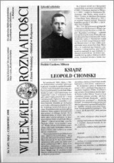 Wileńskie Rozmaitości 1998 nr 3 (47) maj-czerwiec