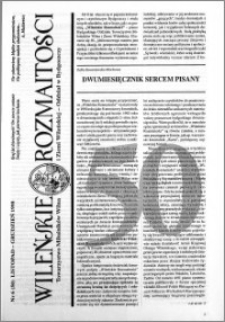 Wileńskie Rozmaitości 1998 nr 6 (50) listopad-grudzień