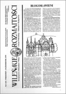 Wileńskie Rozmaitości 1999 nr 5 (55) wrzesień-październik