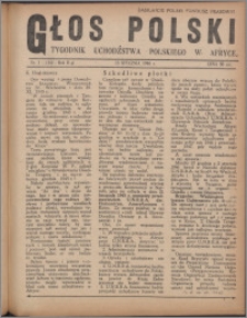 Głos Polski : tygodnik uchdźstwa polskiego w Afryce 1946, R. 2 nr 1 (14)