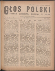 Głos Polski : tygodnik uchdźstwa polskiego w Afryce 1946, R. 2 nr 7 (20)