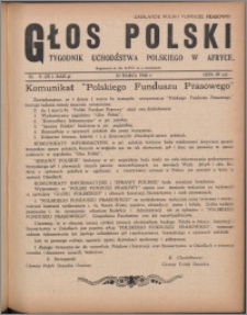 Głos Polski : tygodnik uchdźstwa polskiego w Afryce 1946, R. 2 nr 9 (22)
