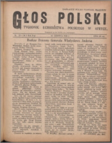 Głos Polski : tygodnik uchdźstwa polskiego w Afryce 1946, R. 2 nr 23 (36)