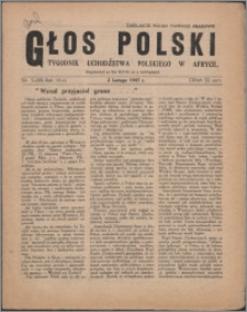 Głos Polski : tygodnik uchdźstwa polskiego w Afryce 1947, R. 3 nr 5 (68)